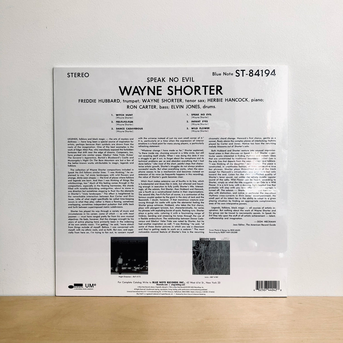 Load image into Gallery viewer, Wayne Shorter - Speak No Evil. LP [Blue Note Classic Vinyl Series USA IMPORT]
