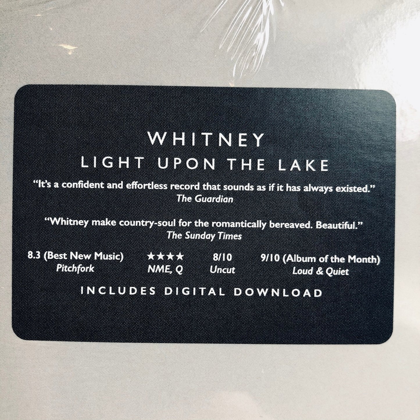 Whitney - Light Upon The Lake. LP [Black Edition]