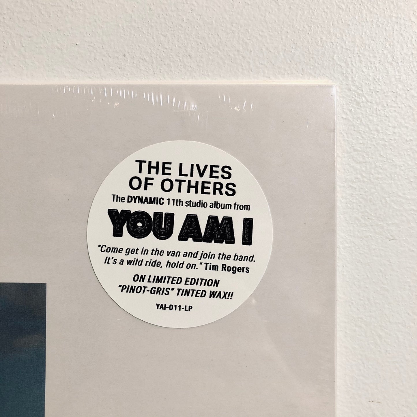 You Am I - The Lives Of Others. LP [Pinot Gris Yellow Tinted Vinyl]