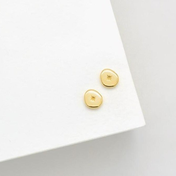 Linda Tahija - Vega Studs - Gold Plated