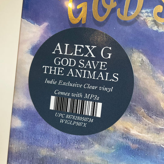 Alex G - God Save The Animals. LP [Deluxe Clear Vinyl Edition]