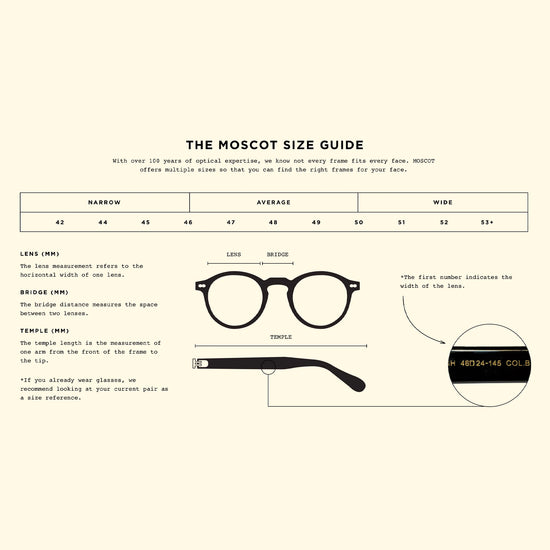 Moscot - Lemtosh Sunglasses in Black 49 (Wide) - G15 Lens