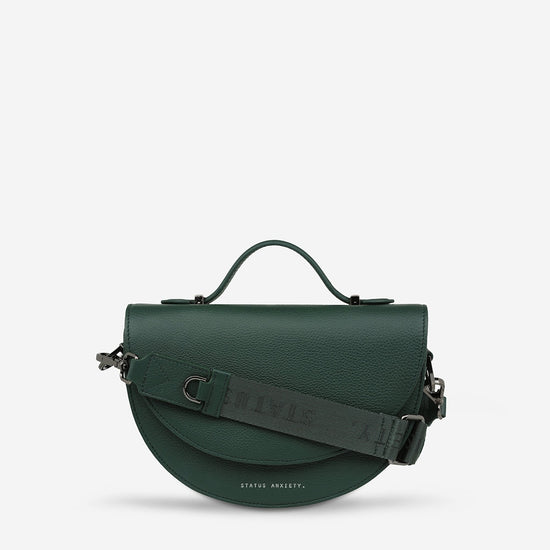 Status Anxiety - All Nighter Bag w. Webbed Strap - Green