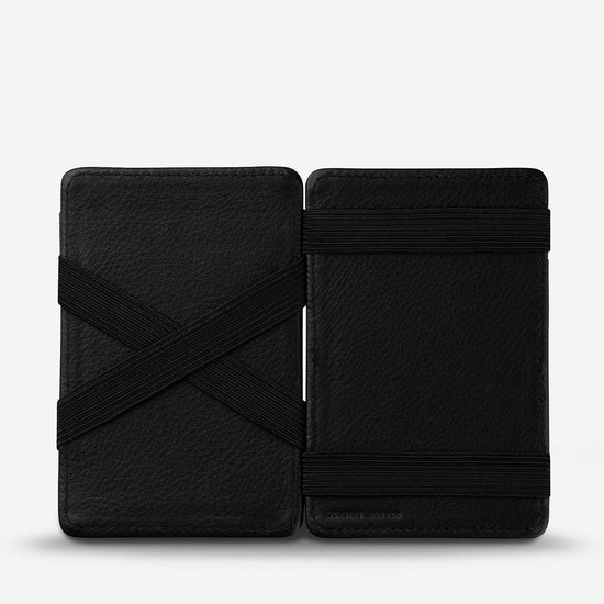 Status Anxiety - Flip Wallet in Black