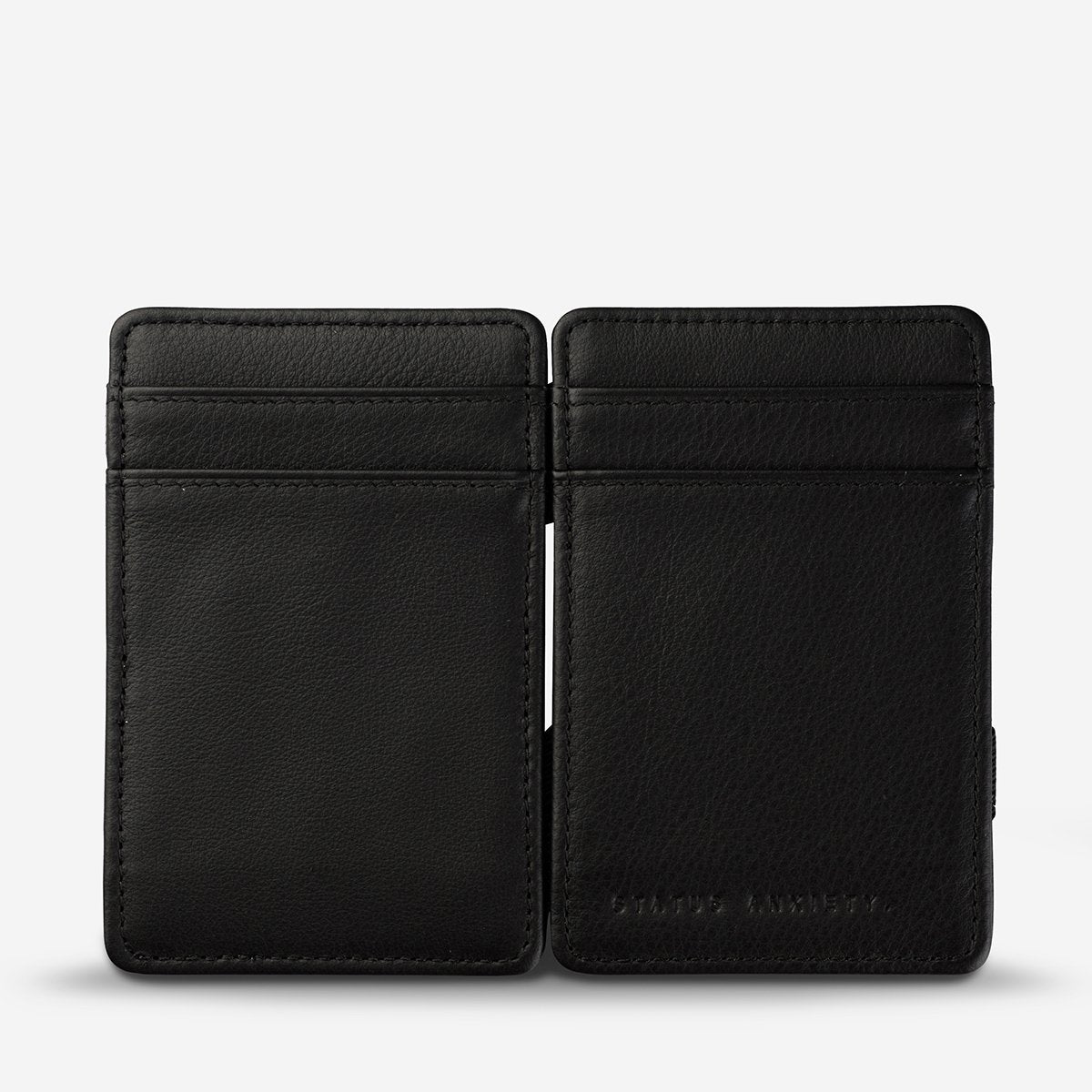 Status Anxiety - Flip Wallet in Black