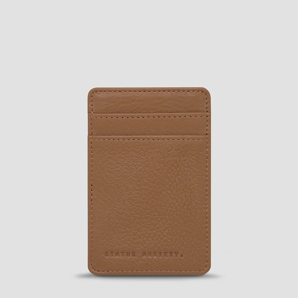 Buy Status Anxiety Flip Wallet Tan Abicus