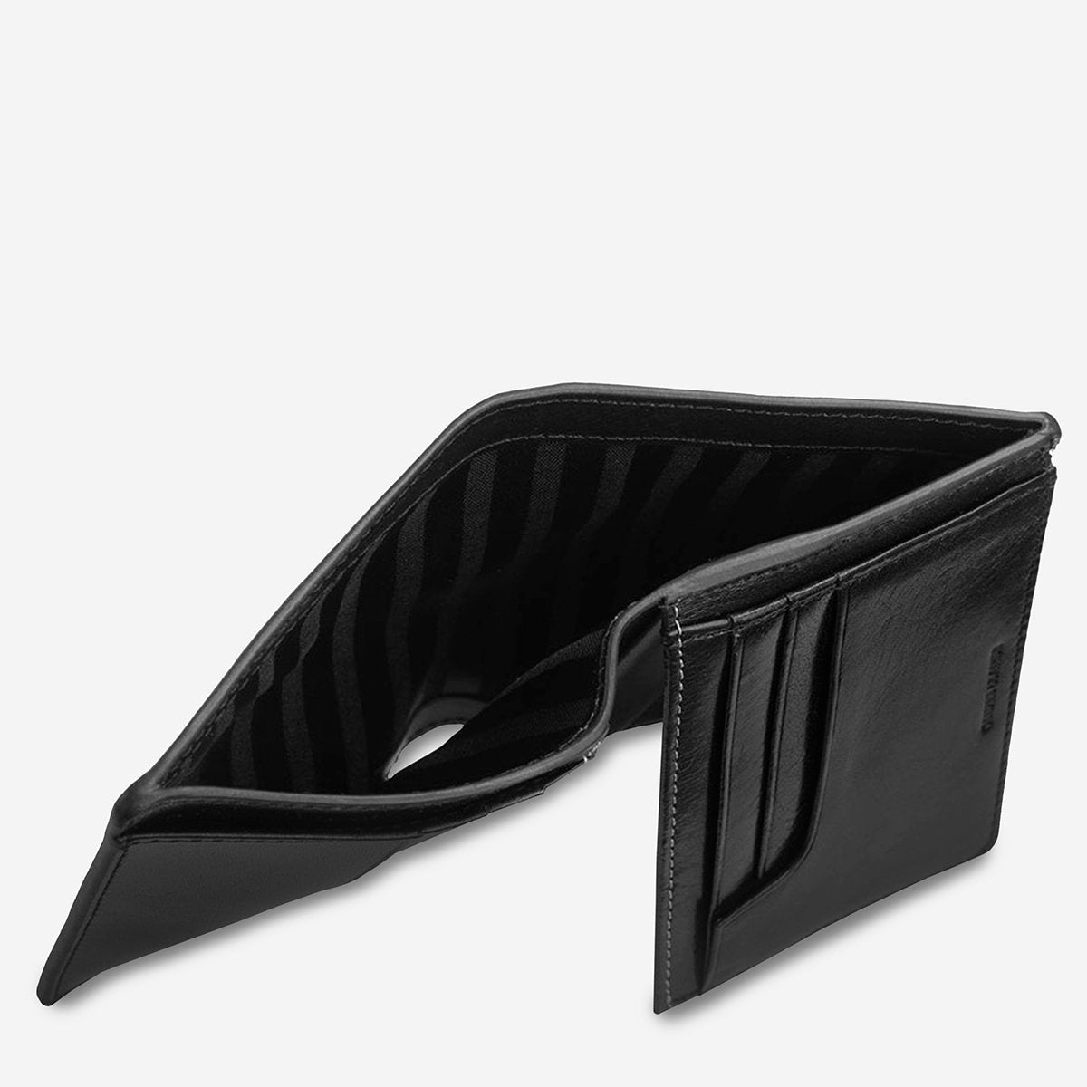 Status Anxiety -  Nathaniel Wallet in Black