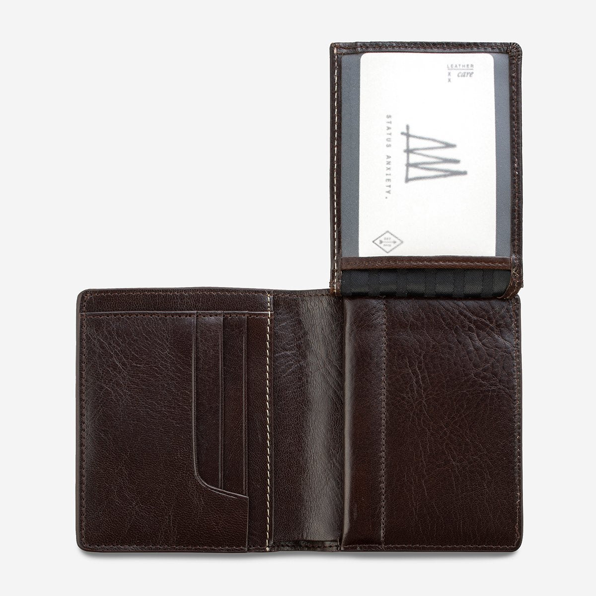 Status Anxiety - Nathaniel Wallet in Brown