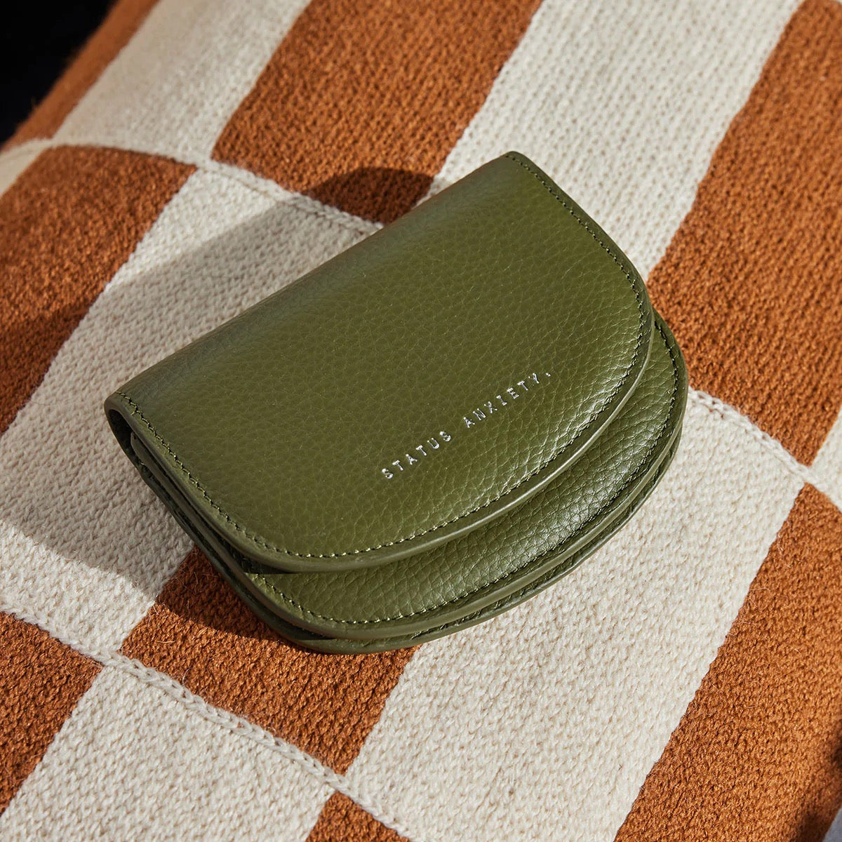 Status Anxiety Us For Now Wallet Khaki Abicus